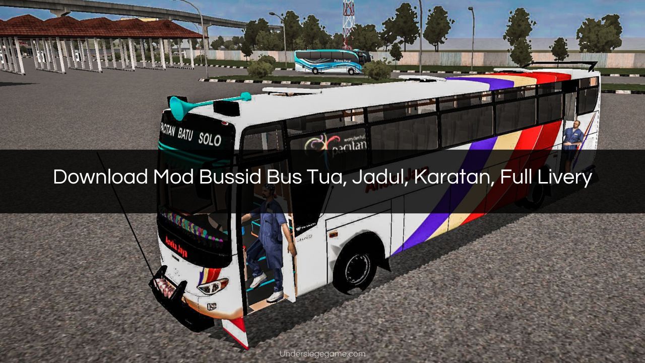 Download Mod Bussid Bus Tua Jadul Karatan Full Livery