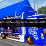 Download Mod Bussid Truck Sumber Barokah Isuzu NMR71 Full Strobo