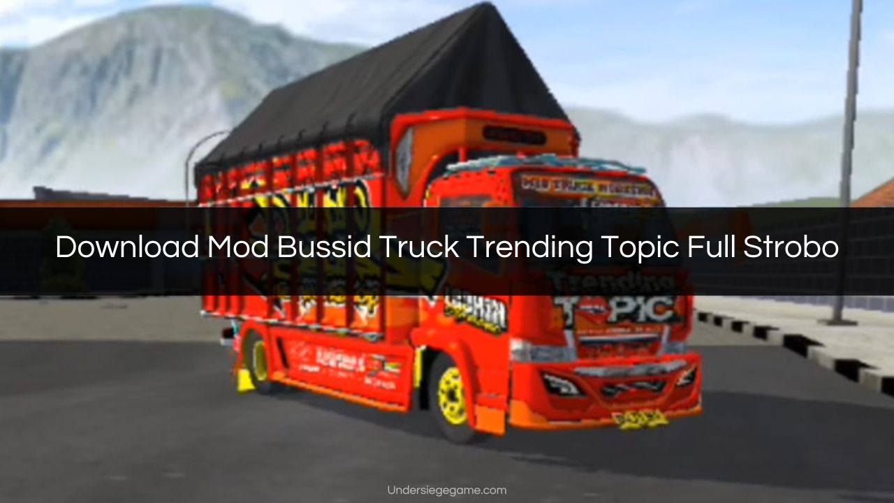 Download Mod Bussid Truck Trending Topic Full Strobo
