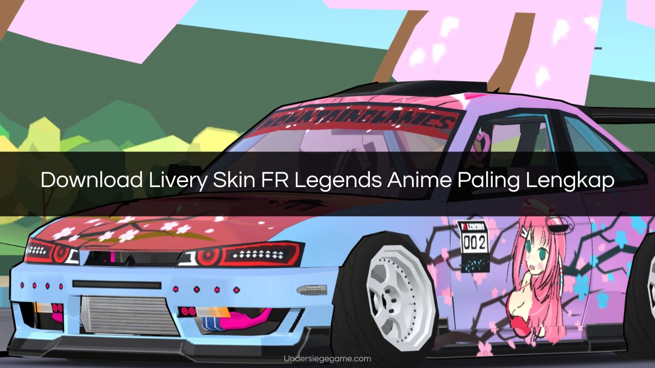 Livery Skin FR Legends Anime