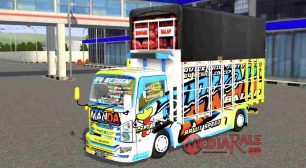 download mod bussid truck canter muatan gayor 3