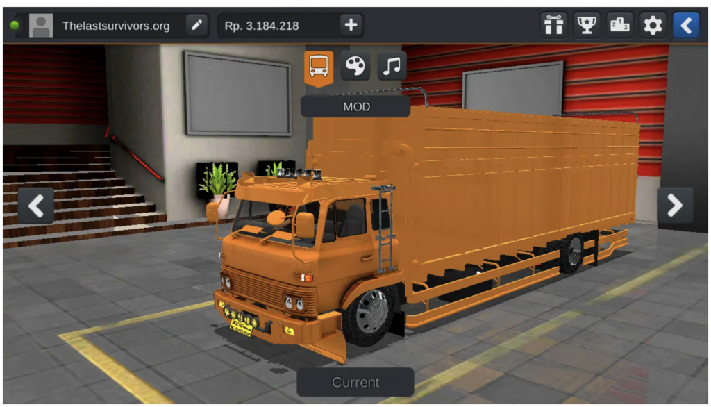 download mod bussid truck hino 500 muatan berat terbaru 7