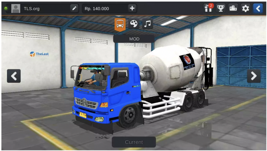 download mod bussid truck hino 500 muatan berat terbaru 8