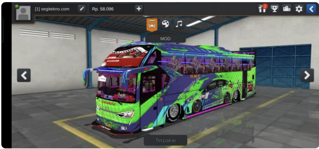 mod bussid bus racing 1