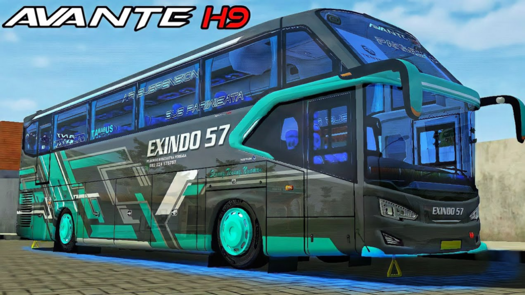 MOD Bussid Avante h9 tronton terbaru