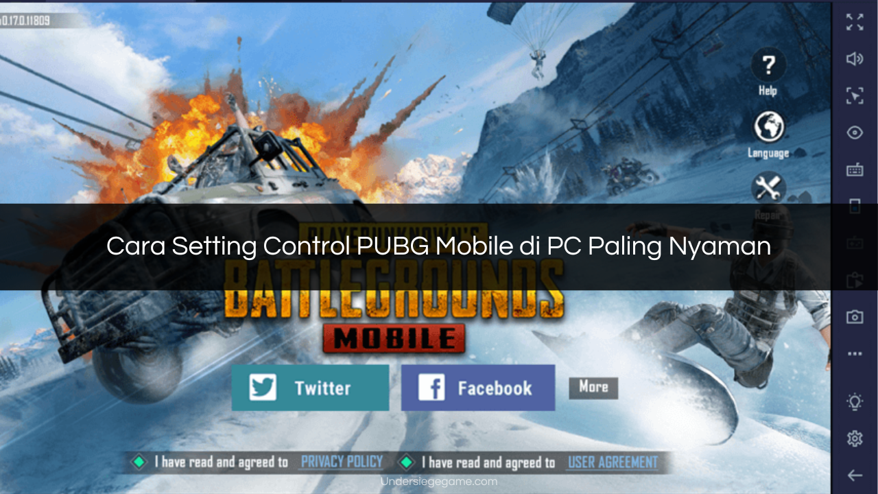 Cara Setting Control PUBG Mobile di PC Paling Nyaman