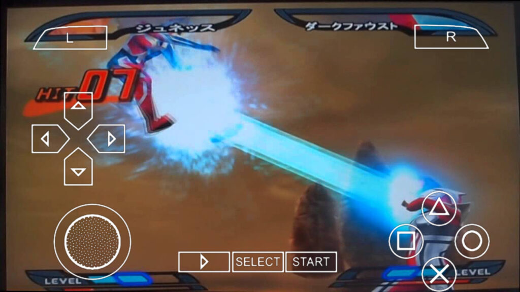 Link Download Ultraman Nexus PPSSPP
