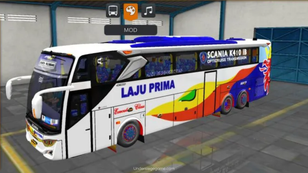 Mod Bussid Laju Prima JB3 Tronton Single Glass