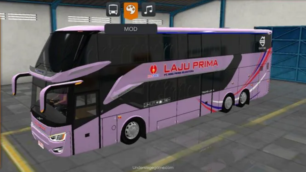 Mod Bussid Laju Prima SR2 DD