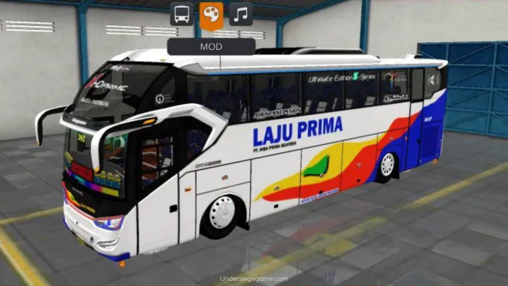 Mod Bussid Laju Prima SR2 XHD Prime