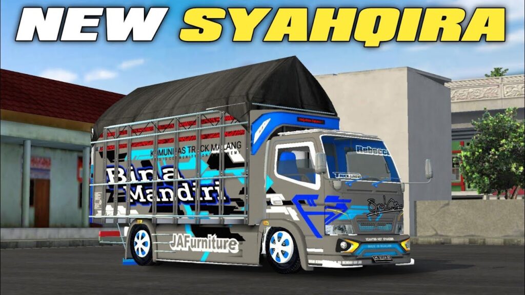 Mod Bussid Truck Canter Syahqira